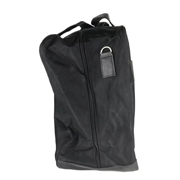 Kenneth Cole New York Unisex Black Canvas Zip Around Double Handles Laptop Bag - Picture 4 of 10